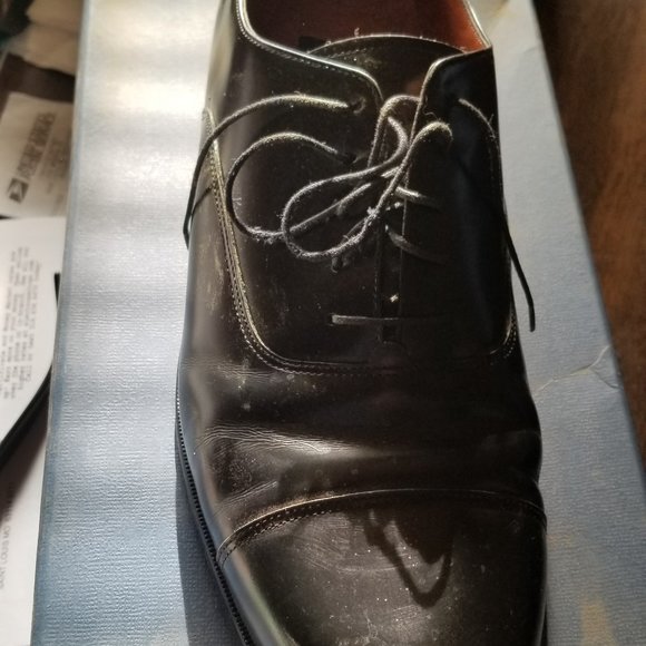 Bostonian men’s black dress shoes.  Size 13D - Picture 3 of 4